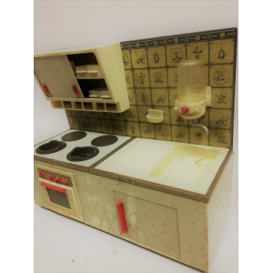 Vintage blikken keukentje